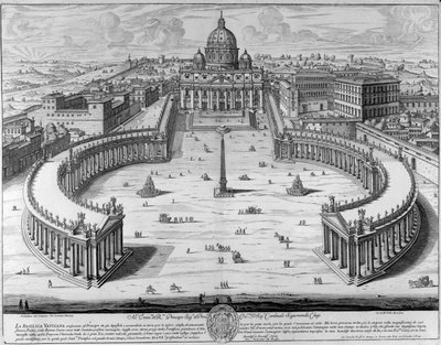 The Vatican, Rome by Giovanni Battista Falda